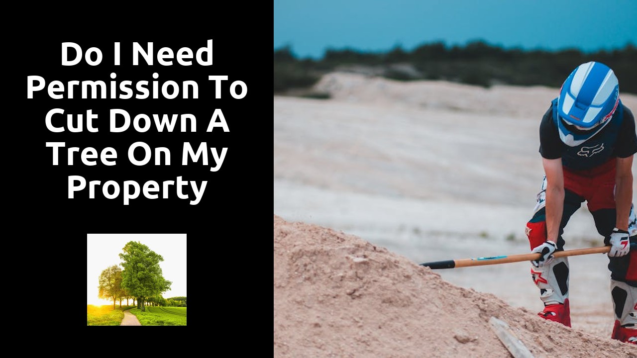 Do I need permission to cut down a tree on my property Victoria?